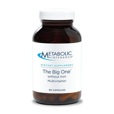 Metabolic Maintenance The Big One  Once Daily IronFree Multivitamin Mineral S...