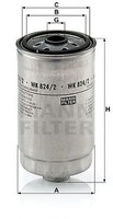 Mann-Filter WK 824/2 Kraftstofffilter FüR Hyundai, KIA