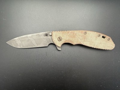 Rick Hinderer Knives XM-24 4.0 Battle Green BFPU Battle Field Pick Up #788 Spear