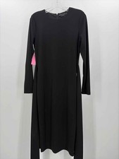 Pre-Owned Alice + Olivia Black Size 10 Maxi Long Sleeve Dress