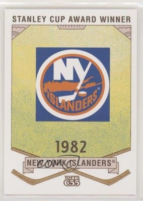 2003-04 Topps C55 Stanley Cup Winners New York Islanders 1982 Team #SCW56 a2v