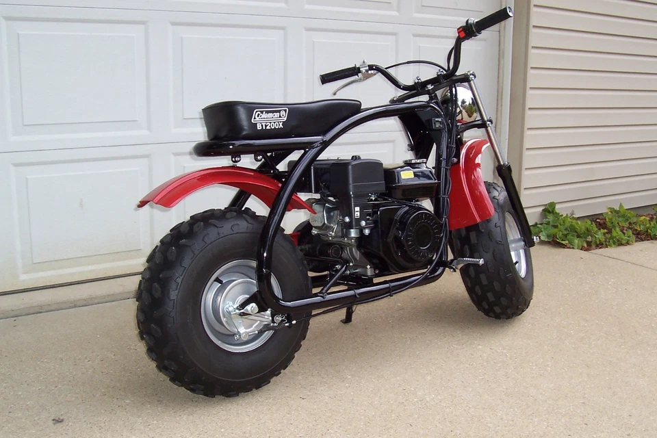 COLEMAN BT200X MINIBIKE LIKE NEW. With new front brake parts included! See pics. - Image 2 of 4