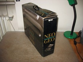 BOXED NEO GEO AES CONSOLE JAP+ART OF FIGHTING 2, WORLD HEROES 2, FF SPECIAL