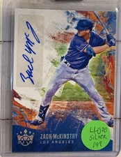 2021 Panini Diamond Kings - Dk Signatures Zach McKinstry #DKS-ZM Holo Silver /99