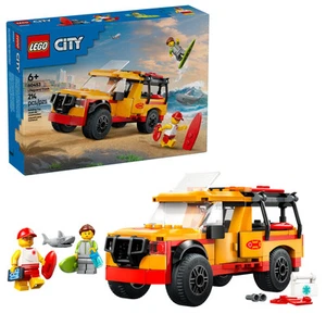 LEGO Camion de sauvetage City Lifeguard Beach 60453 Nouveau jeu de construction cadeau de jouet scellé
