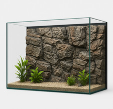 Aquarium 3 D Rückwand Aquariumrückwand Struktur 50x30cm bis 200x60cm