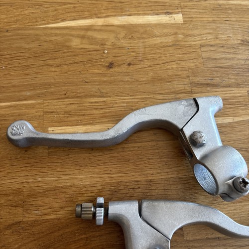 Vintage/ Classic Motorcross/ MX Brake & Clutch Levers. Sunline. Vapour Blasted - Picture 3 of 13