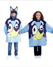 Bluey oversize hoodie plush lined fit most size 4-10 way big hoodie