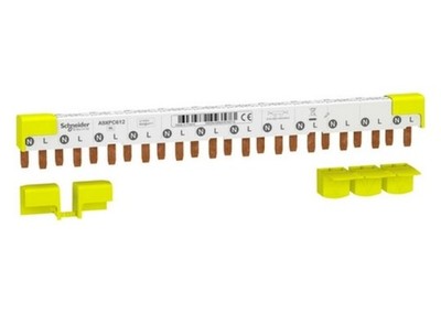 Schneider Electric A9XPC612 STIFT 1P+N 9MM 80A 12 MOD. Phasenschiene