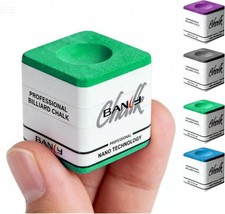Pool Cue Chalk, Nano Technology Billiard Chalk for Professional Tournament St...