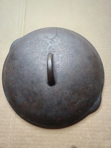 BSR Birmingham No. 8B 10.25” Cast Iron Skillet Lid Only Vintage