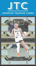 2024 Panini Select WNBA Dana Evans Prizms Silver Chicago Sky