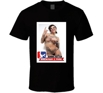 Bonnie Rotten GOAT Baseball Card Funny Adult Parody T Shirt