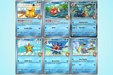 Misty's Pokemon Team 6 Card Set Destined Rivals Psyduck Lapras Gyarados Starmie