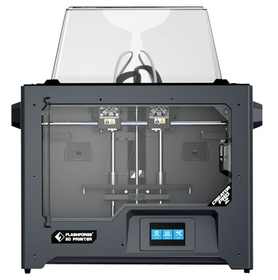 Flashforge Creator Pro 2 Independent Dual Extruder 3D Printer Anti-scrape Design