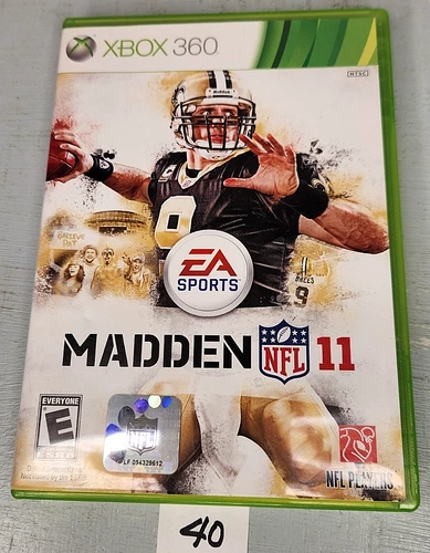 X BOX 360 MADDEN NFL 11 TESTED 40