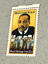 Martin Luther King, 15 cent stamp, 1979, unused / mint condition