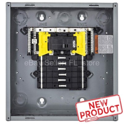 SQUARE D QO112M100P Load Centers 100A 120/240VAC Flush/Surface Cover Included