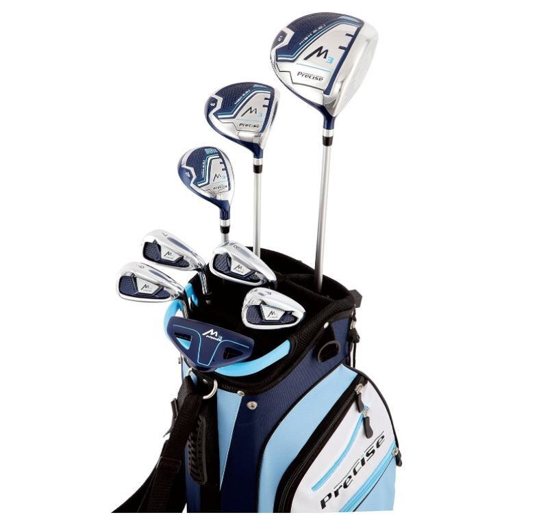 Precise M3 Ladies Womens Complete Golf 8 Club Set Regular NEWFREE
