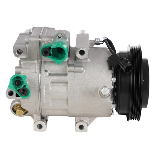A/C Compressor For 2007-2012 Hyundai Elantra L4 2.0L VS16 4-Pulley Groove 125W - Picture 2 of 16