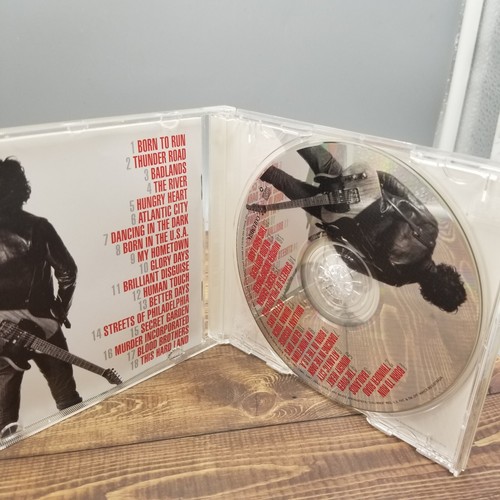 Greatest Hits Bruce Springsteen (CD 1995) Born in the USA to Run - Picture 3 of 3