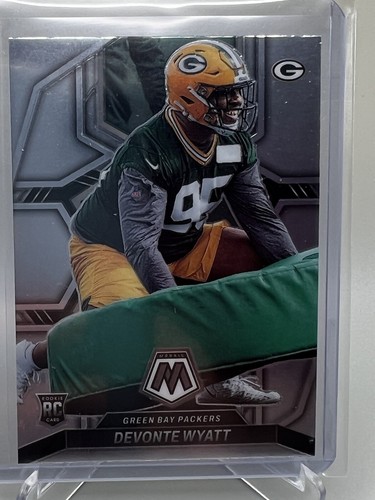 2022 Panini Mosaic Devonte Wyatt RC Green Bay Packers #376 - Picture 2 of 5