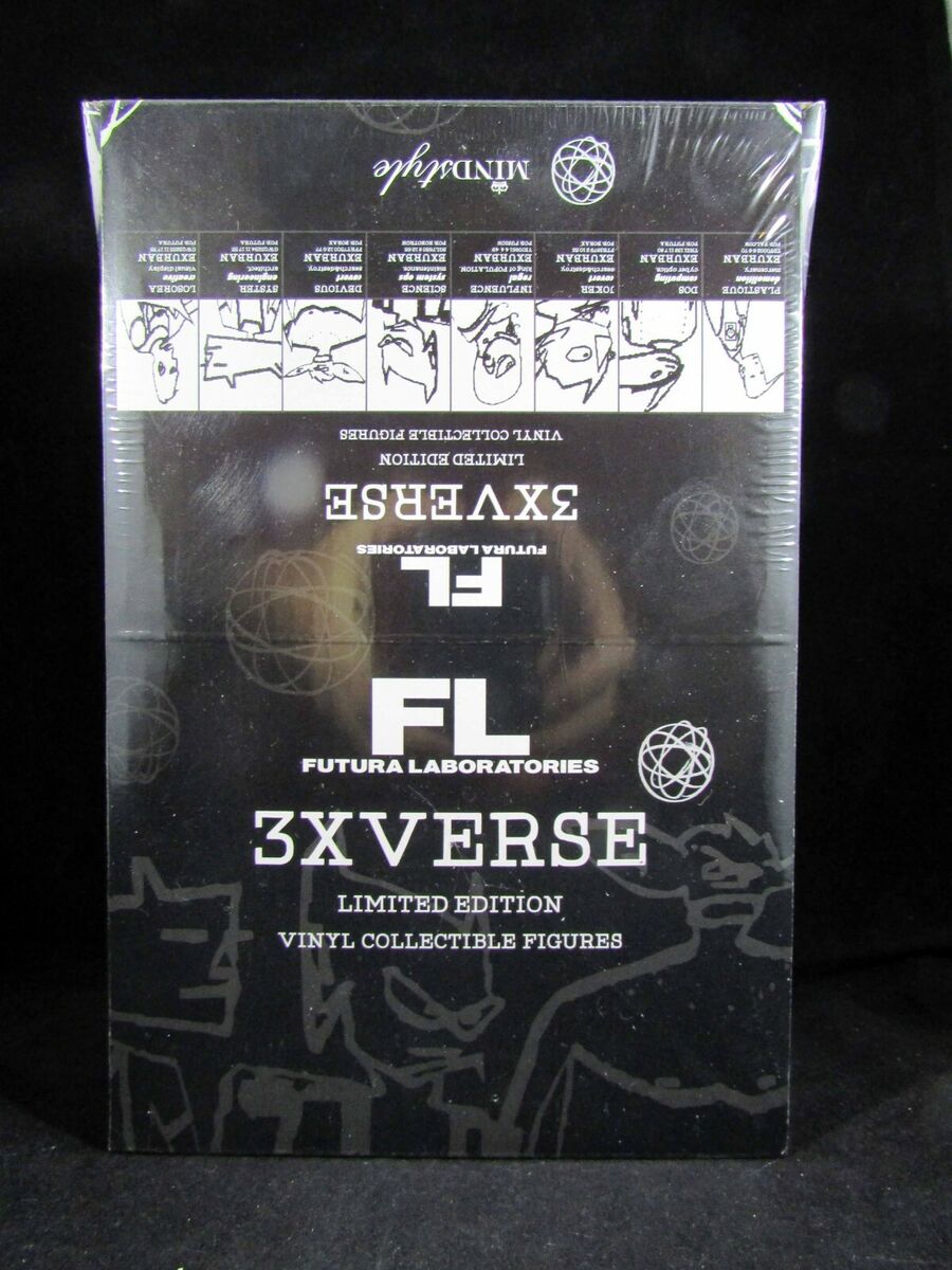Mindstyle Futura Laboratories 3XVERSE Complete set of 8 3in Mindstyle Futura Laboratories 3XVERSE Complete set of 8 3in
