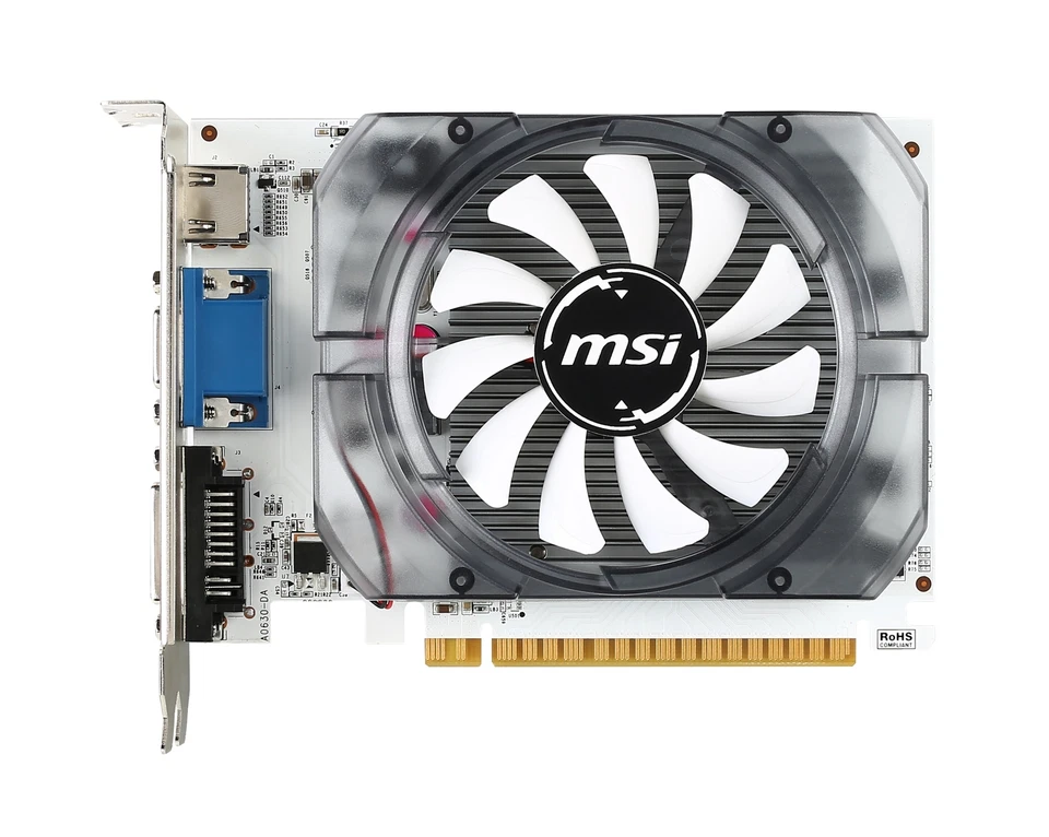 MSI NVIDIA GeForce N730-4GD3V2 Graphics Card, PCI-E 2.0 4GB DDR3