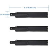 BBQSTAR 3-Pack Gas Grill Replacement Burners for Nexgrill, Charbroil, BC63013