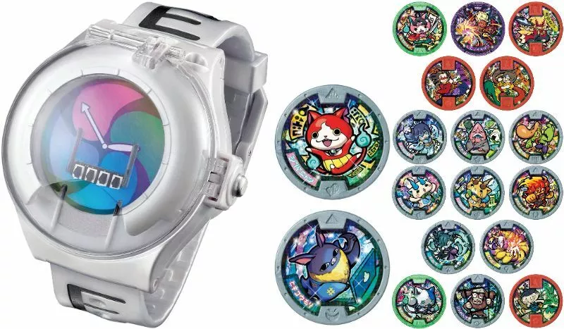 NEW Bandai Yo-kai Watch Youkai medal ♪ Set 02 Tomodachi Yokai 8 Medal Set  Japan