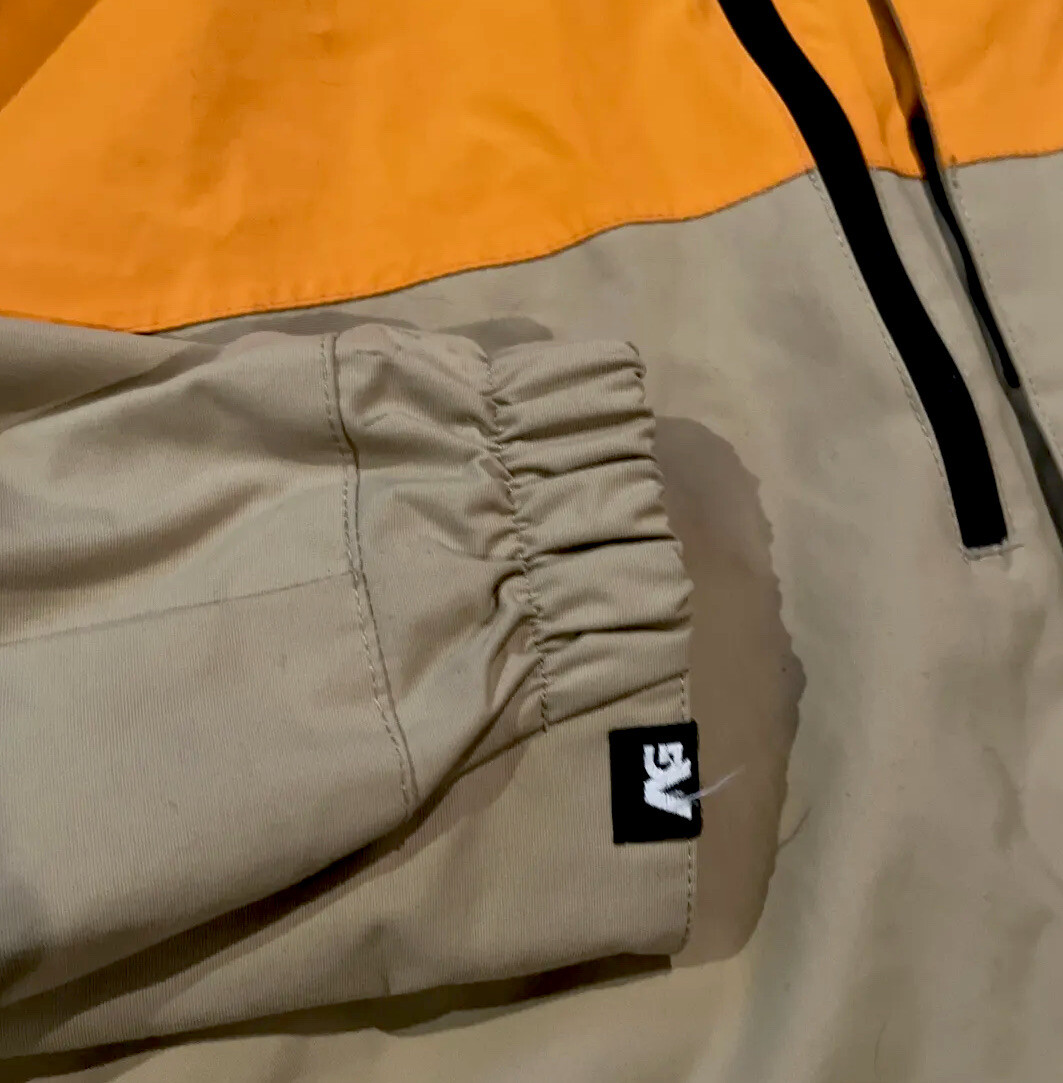 Men's Burton Analog AG Snow Wear Jacket 2014 Orange Size Medium