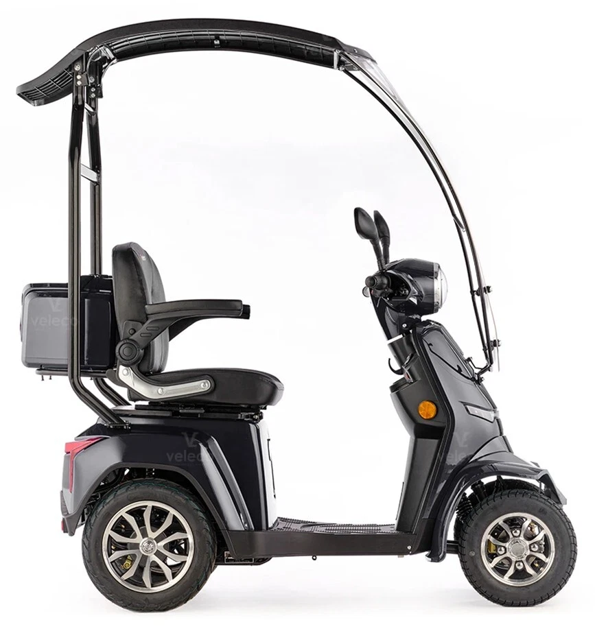 Electric Mobility Scooter GRAVIS GRAY with Canopy 1000W - Image 3 of 4