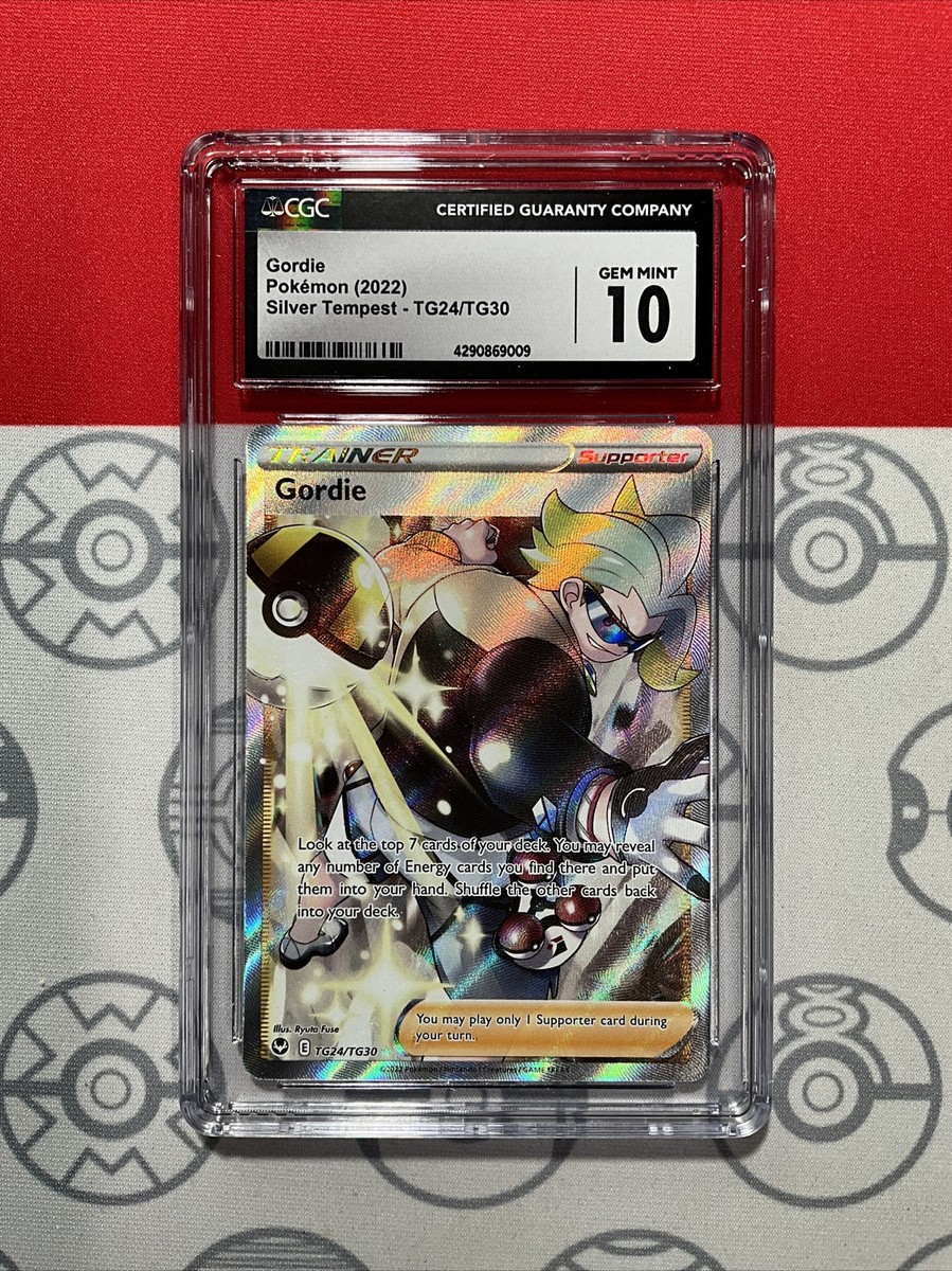 ユウト　ポケモンカード9枚 NEW CGC 10 GEM Gordie TG24/TG30 Silver Tempest Full Art UA