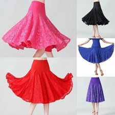 Gonna Da Ballo In Pizzo Midi Lady Latin Salsa Moderno Tango Swing