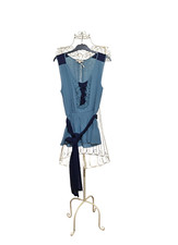 Top de mujer Fleur Wood talla 3 sin mangas de seda