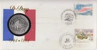 1994 France First Edition Commemorative .900 Silver first day cover 1 Franc