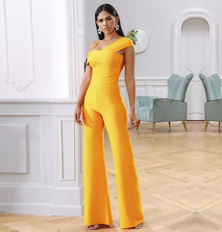 Yellow 2024 color jumpsuit