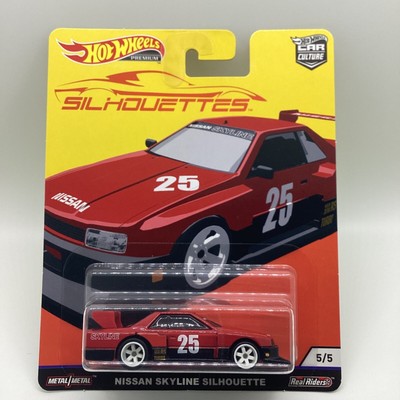 hot wheels premium r32 nissan skyline silhouette series 5/5