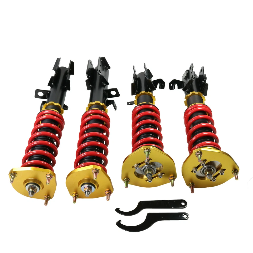 Conjunto de amortecedores Coilovers para Toyota Corolla 88-99 E90 E100 E110 AE111 - Imagem 2 de 4