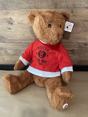 Good Stuff Boston Red Sox MLB Teddy Bear Plush 23'' NWT Baseball 2006 Red Shirt
