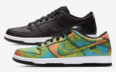 NIKE SB x CIVILIST DUNK LOW QS SIZE 7.5 'THERMOGRAPHY NIKE SB x CIVILIST DUNK LOW QS SIZE 7.5 'THERMOGRAPHY