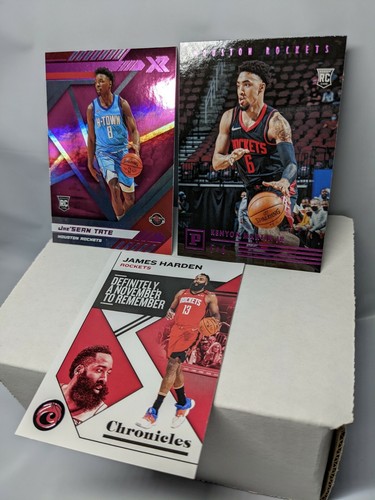 Lot (3) 2020 21 Panini NBA Jae'Sean Tate Kenyon Harden Rookie RC Houston Rockets - Bild 3 von 4