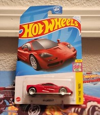2024 Hot Wheels #243 HW: The '90s 9/10 McLAREN F1 Red w/Chrome Lace Spokes