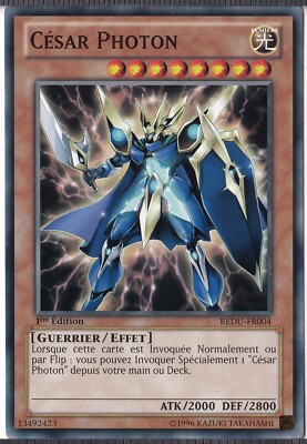 Caesar Photon 1. Auflage - REDU-FR004 - Französische Yu-Gi-Oh Karte