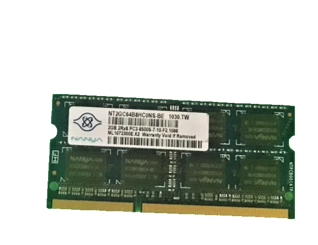 Nanya Computer Memory (RAM) with 1 Modules and 204 Pins for sale