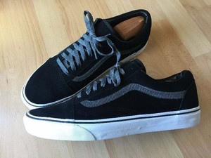 vans old skool black size 12