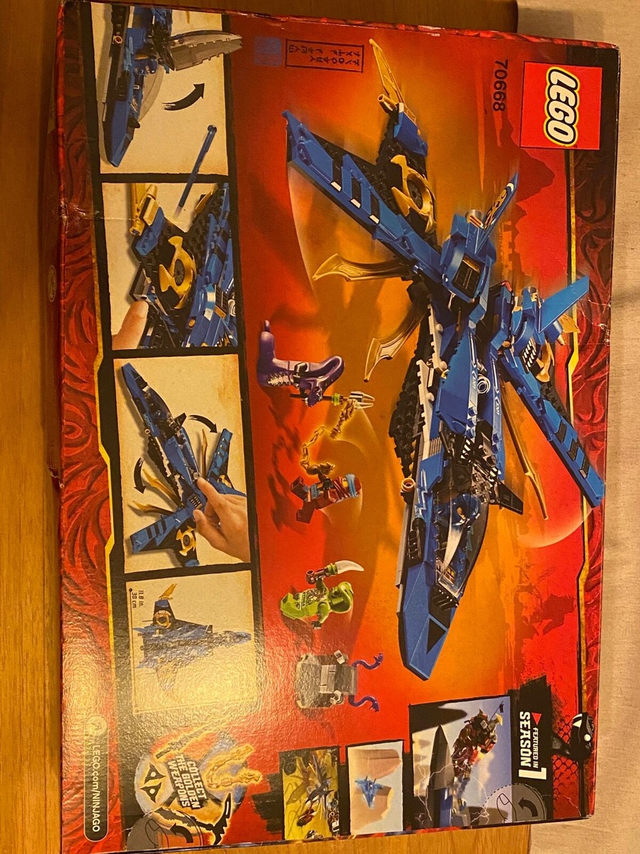Lego Ninjago 70668 Jay's Storm Fighter SEALED 100% Full 4