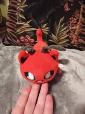 Aphmau MeeMeows Red Nether Devil Cat 6"  Plush Mee Meows Demon Kitty Nethercat