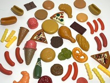 McDonald  s Pretend Play Food Hamburger Buns, Fries, Pizza, Meat,  Many Extras