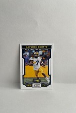 2023 Panini Score Rookie Base Kayshon Boutte #350 Louisiana State University 